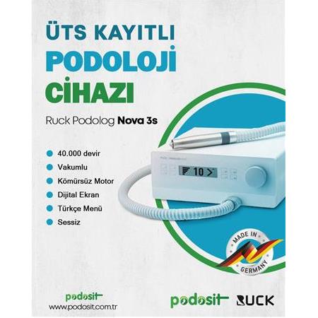 Ruck Nova 3s Podoloji cihazı (uts kayıtlı)