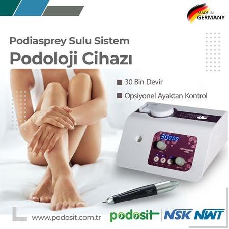 PODIAspray Sulu Sistem Tırnak Törpü Cihazı V1000  (30 Bin Devir)